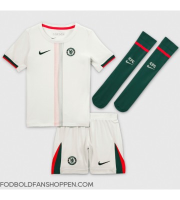 Chelsea Christopher Nkunku #18 Udebanetrøje Børn 2025-26 Kortærmet (+ Korte bukser)